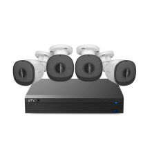 Imou Bullet PoE KIT, set bestaande uit 4 PoE bulletcamera's en 1 NVR