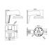 Hikvision DS-1273ZJ-130-TRL Wall Mount (white)