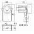 Infrarood schijnwerper, 120 graden, 850nm